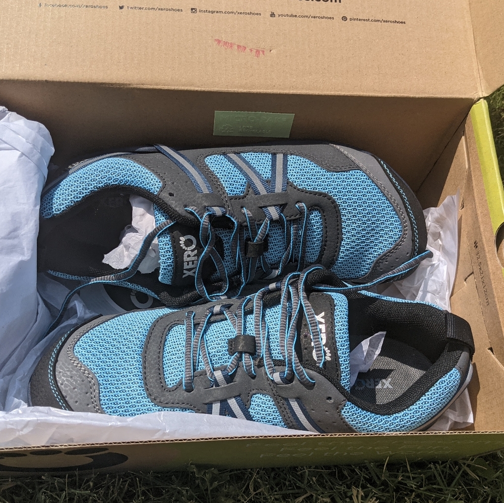 Xero Shoes Robins Egg PRIO Women's Sz 9